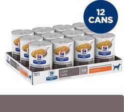 Hill's Prescription Diet l/d Liver Care Original Flavor Wet Dog Food, 13-oz, case of 12 slide 2 of 9