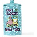 Fetch for Pets Spongebob "Can I Be Excused" Dog Treat Jar, 10X15-in