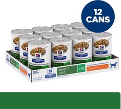 Hill's Prescription Diet r/d Weight Reduction Original Canned Dog Food, 12.3-oz, case of 12 slide 2 of 9