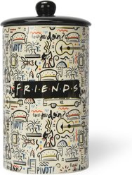 Fetch For Pets Friends City Doodle Dog Treat Jar, 10X5-in