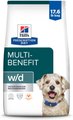 Hill's Prescription Diet w/d Multi-Benefit Chicken Flavor Dry Dog Food, 17.6-lb bag