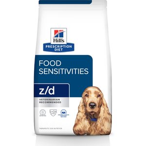 Hill's Prescription Diet z/d Skin/Food Sensitivities Original Flavor Dry Dog Food, 8-lb bag