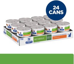 Hill's Prescription Diet Metabolic Weight Management Chicken Flavor Canned Cat Food, 5.5-oz, case of 24 slide 2 of 9