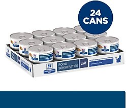 Hill's Prescription Diet z/d Skin/Food Sensitivities Original Flavor Wet Cat Food, 5.5-oz, case of 24 slide 2 of 9