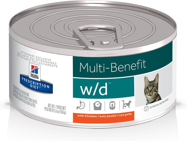 Hill s Prescription Diet w d Multi Benefit Chicken Wet Cat Food