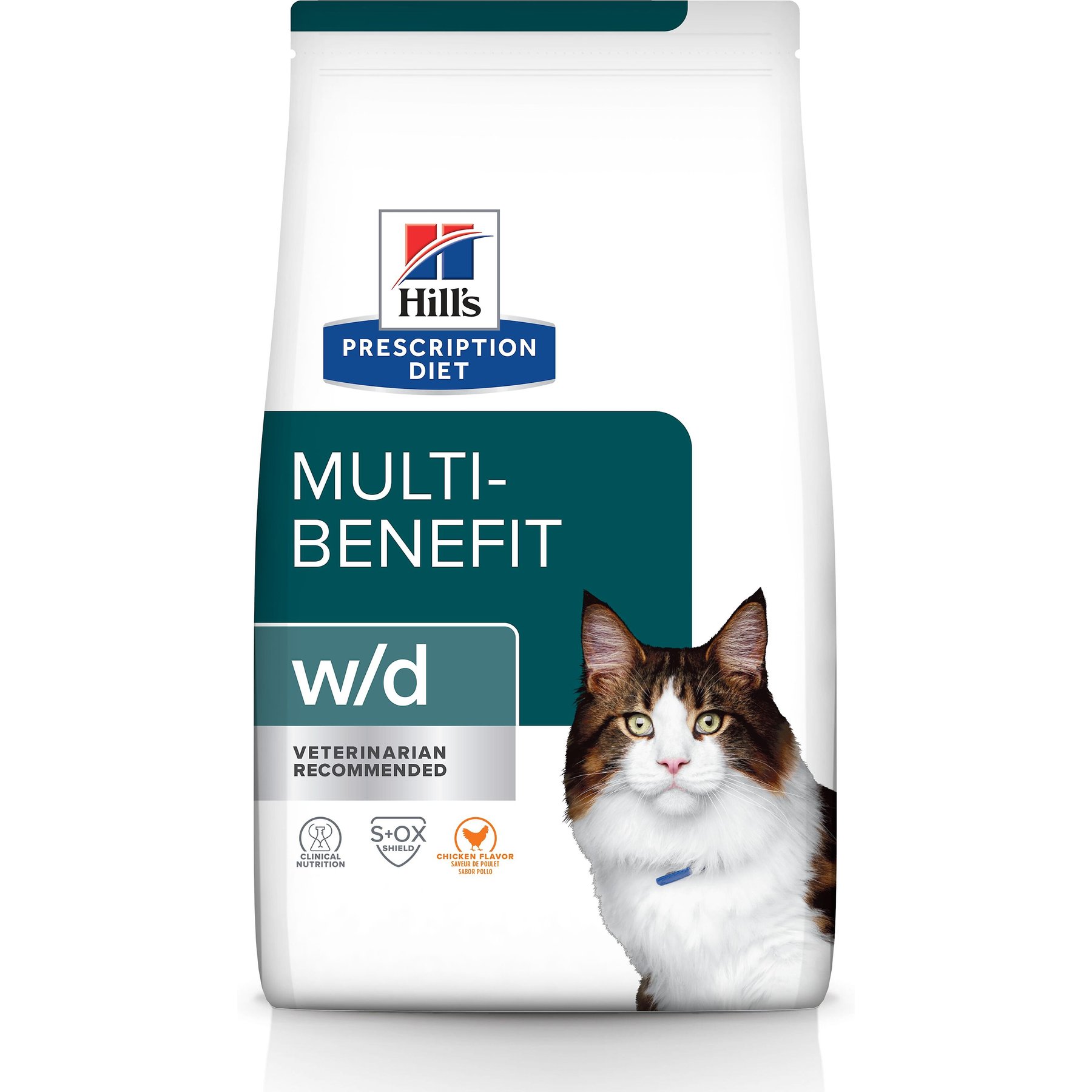 HILL S PRESCRIPTION DIET w d Multi Benefit with Chicken Dry Cat