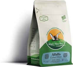 Rabbit Hole Hay All Natural Alfalfa Cubes Chinchilla, Rabbit, & Guinea Pig Food, 12-oz bag