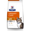 Hill's Prescription Diet s/d Urinary Care Chicken Flavor Dry Cat Food, 4-lb bag
