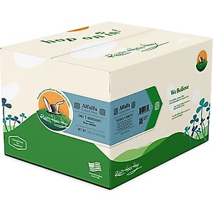 Rabbit Hole Hay All Natural Alfalfa Cubes Chinchilla, Rabbit, & Guinea Pig Food, 10-lb box