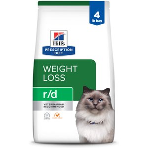 HILL S PRESCRIPTION DIET Metabolic Chicken Flavor Dry Cat Food 17.6 lb bag Chewy