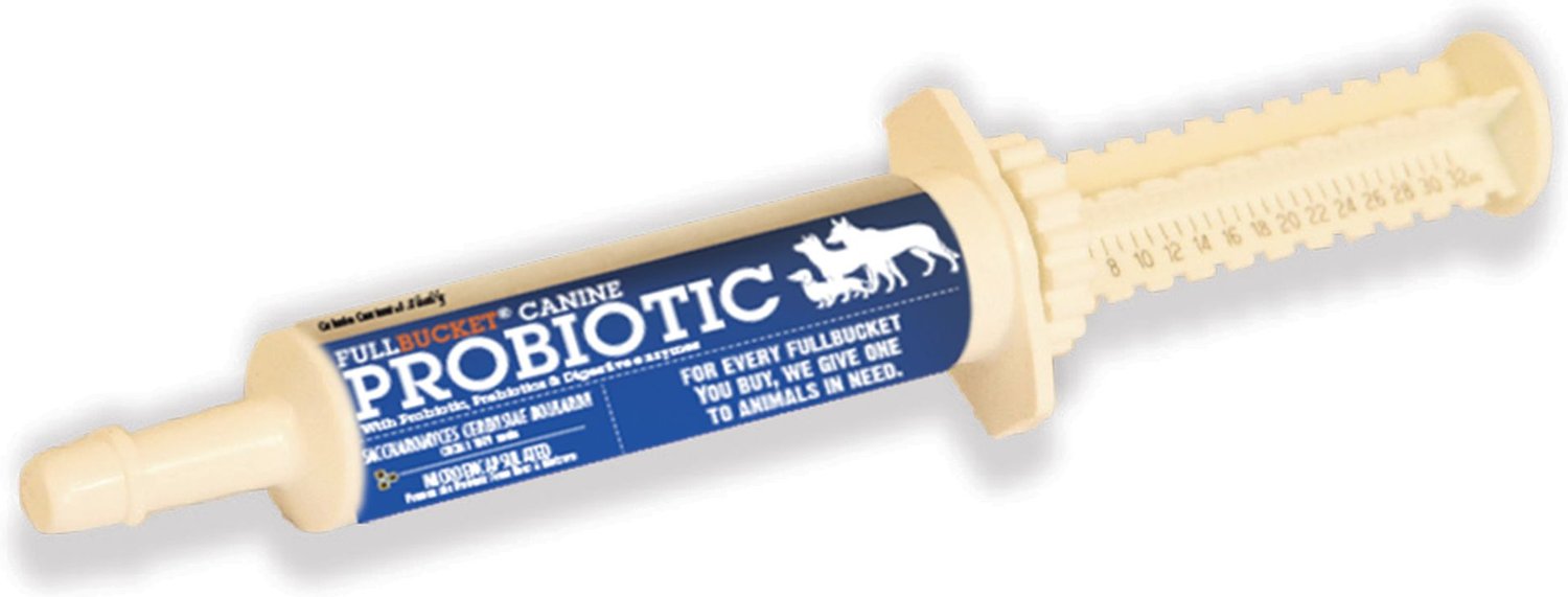 FULLBUCKET HEALTH Canine Probiotic Paste Supplement for Dogs, 1 count