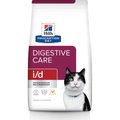 Hill's Prescription Diet i/d Digestive Care with Chicken Dry Cat Food, 4-lb bag