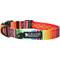 Show in main carousel: Leash Boss Patterned Dog Collar, Orange, Large slide 1 of 7