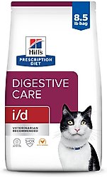 Hill's Prescription Diet i/d Digestive Care with Chicken Dry Cat Food, 8.5-lb bag