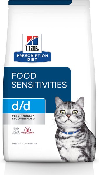 Fondsen Verbaasd Knipoog HILL'S PRESCRIPTION DIET d/d Skin/Food Sensitivities Venison & Green Pea  Dry Cat Food, 8.5-lb bag - Chewy.com