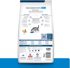 Hill's Prescription Diet d/d Skin/Food Sensitivities Venison & Green Pea Dry Cat Food, 8.5-lb bag slide 2 of 9