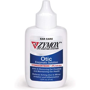 Zymox Otic Pet Ear Treatment with Hydrocortisone, 1.25-oz bottle