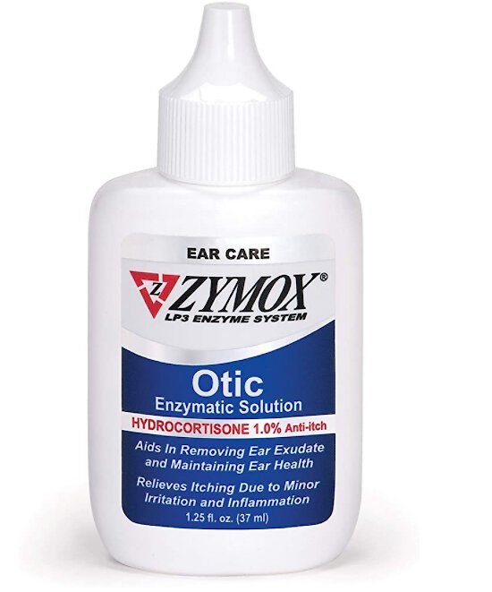 ZYMOX Otic Dog & Cat Ear Infection Treatment with Hydrocortisone