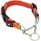 Show in main carousel: Leash Boss Chain Martingale Dog Collar, Orange, Small slide 1 of 7
