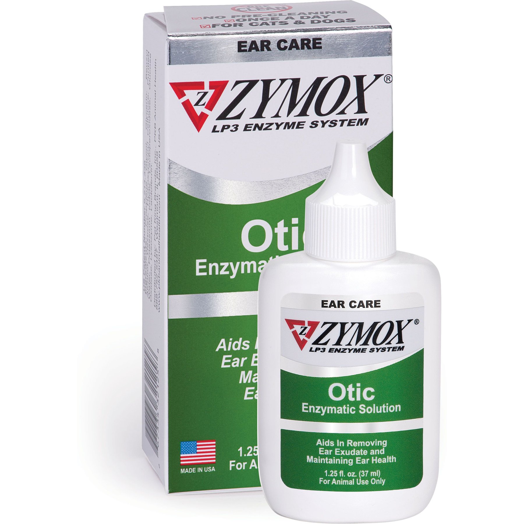 Zymox Otic Hydrocortisone Free 1.25oz