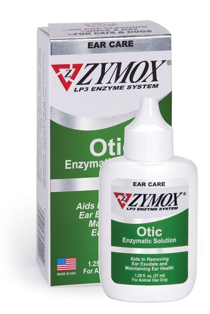 ZYMOX Otic Dog & Cat Ear Infection Treatment without Hydrocortisone, 1. ...