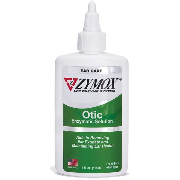 ZYMOX Otic Dog & Cat Ear Infection Treatment with Hydrocortisone, 4-fl ...