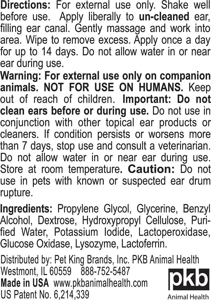 ZYMOX Otic Dog & Cat Ear Infection Treatment without Hydrocortisone, 4