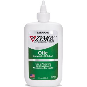 Zymox Otic Dog & Cat Ear Infection Treatment without Hydrocortisone, 8-oz bottle