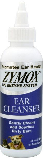 Zymox Veterinary Strength Dog & Cat Ear Cleanser, 4-oz bottle slide 1 of 9