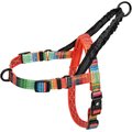 Leashboss Patterned No Pull Dog Harness, Orange, Small