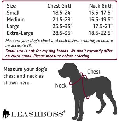 Show full view: Leash Boss Patterned No Pull Dog Harness, Purple/Pink, Small slide 5 of 8