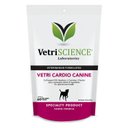 VetriScience Vetri Cardio Canine Soft Chews Heart Supplement for Dogs, 60 count