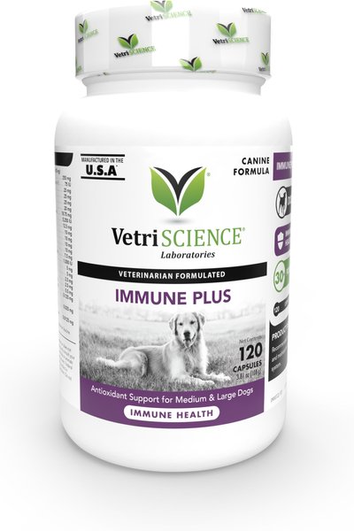 VetriScience Immune Plus Immunity Support for Dogs, 120 count slide 1 of 9