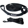 Leashboss Handle X-Long Dog Leash, Black, 20-ft