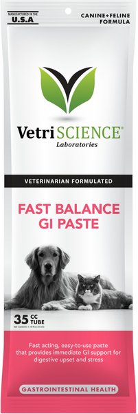 VetriScience Fast Balance G.I. Paste Medication for Digestive Issues for Cats & Dogs, 35-cc slide 1 of 8