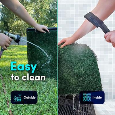 Show full view: Hygena Scoop Grass Indoor/Outdoor Portable Potty Dog Litter slide 4 of 8