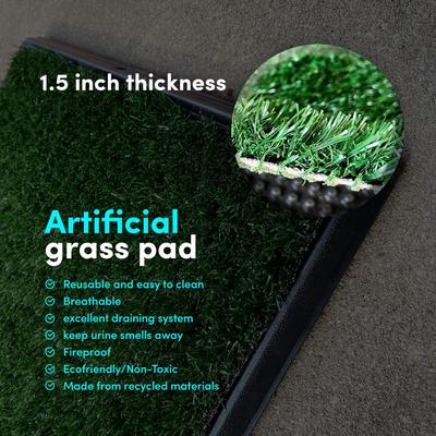 Show full view: Hygena Scoop Grass Indoor/Outdoor Portable Potty Dog Litter slide 7 of 8