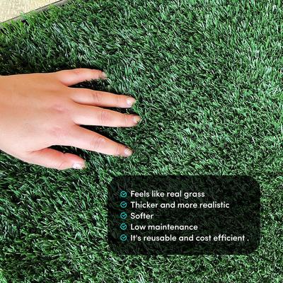 Show full view: Hygena Scoop Grass Indoor/Outdoor Portable Potty Dog Litter slide 8 of 8