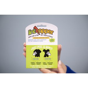 FurZapper LintZapper Portable Disposable Sheets, White, 3 count