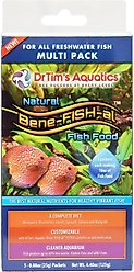 Dr. Tim's Aquatics Freshwater Multi-Pack Fish Food, 4.4-oz jar