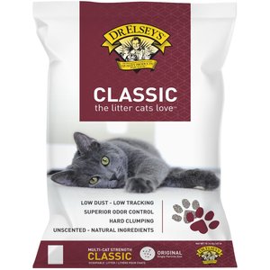 FRISCO Multi-Cat Unscented Clumping Clay Cat Litter, 40-lb bag - Chewy.com