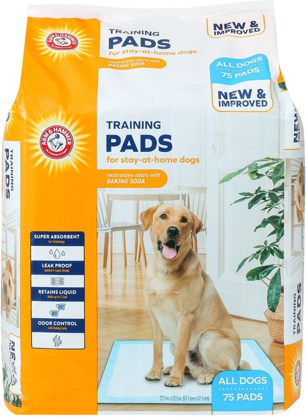 Discontinued - ARM & HAMMER PRODUCTS Puppy Pads with Attractant Dog ...