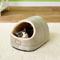 Show in main carousel: Armarkat Cave Shape Covered Cat & Dog Bed, Sage Green/Beige slide 5 of 12