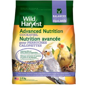 Wild Harvest Advanced Nutrition Cockatiel Food, 4-lb bag
