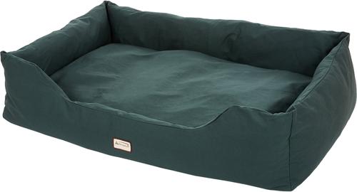 Show full view: Armarkat Bolster Cat & Dog Bed, Laurel Green, X-Large slide 3 of 11