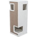 TRIXIE Gerardo Tower Cat Tree, Brown/White