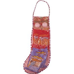 Penn-Plax Tweet Eats Holiday Stocking Gift Bundle Bird Treat