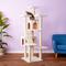 Show in main carousel: Armarkat 77-in Faux Fleece Cat Tree & Condo, Ivory slide 1 of 12