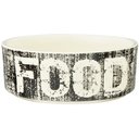 PetRageous Designs Vintage Food Ceramic Dog & Cat Bowl, 2-cup