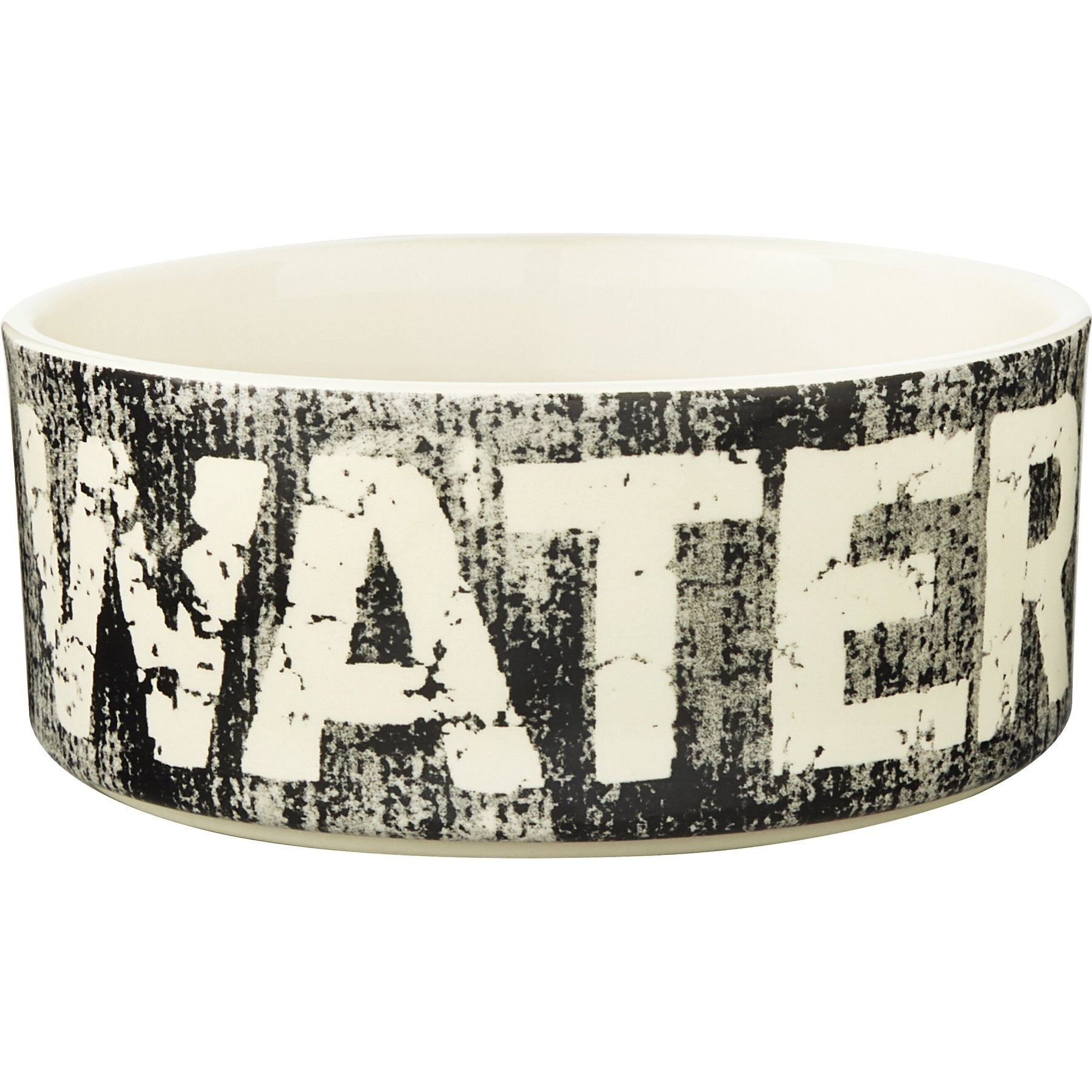 PetRageous Designs Vintage Water Ceramic Dog & Cat Bowl, 3.5-cup